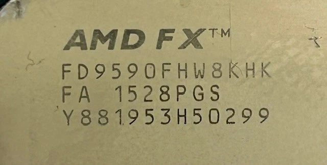 AMD FX-Series FX 9590 FD9590FHW8KHK 4.7GHz Eight-Core Socket AM3+ Processor/CPU - Image 2 of 4
