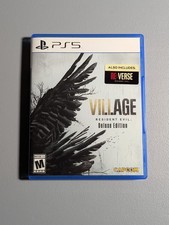 Resident Evil Village PlayStation 5 PS5 Deluxe Edition Case - Read Description
