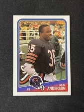 1988 Topps #71 Neal Anderson Rookie Football Card. rookie card picture