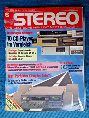 STEREO 6/84,ACCUPHASE E 303X,AUDIO PRO B2-100,NAKAMICHI BX 150E,100 E,UHER X 2