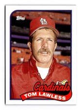 1989 Topps Tom Lawless #312