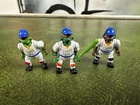 Vintage Mini Baseball Teenage Mutant Ninja Turtles Lot of 3 Figures w/ Bat