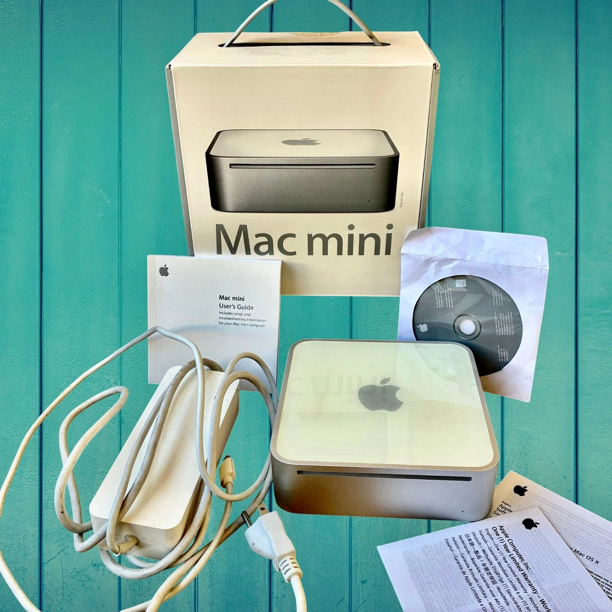 Macデスクトップ Mac mini 2005 G4 1.42 1Gb 80Gb 0S9AirMac Mac mini 2005 G4 1.42 1Gb 80Gb 0S9AirMac デスクトップPC