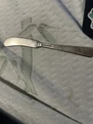 1923 Sterling Silver International Silver Company Flat Hand Butter Spreader