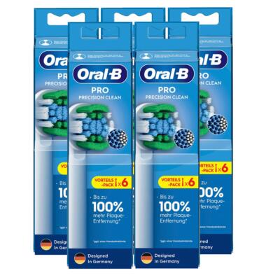 Oral-B Pro Precision Clean Ersatz-Bürstenköpfe 6stk. - Zahnbürste (5er Pack)