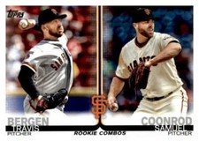 2019 Topps Update #US238 Travis Bergen/Samuel Coonrod San Francisco Giants