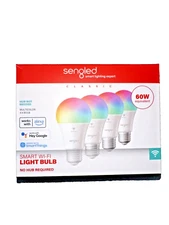 Sengled‎ ‎B11-N1EW smart Colored Light Bulb - Multicolor 4pack