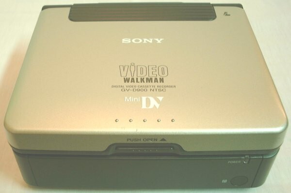 【MiniDV&DV動作確認済】WV-D9000 DV MiniDV SONY SONY GV-D900 MINI DV VIDEO WALKMAN VCR WORKS GREAT FOR VIDEO