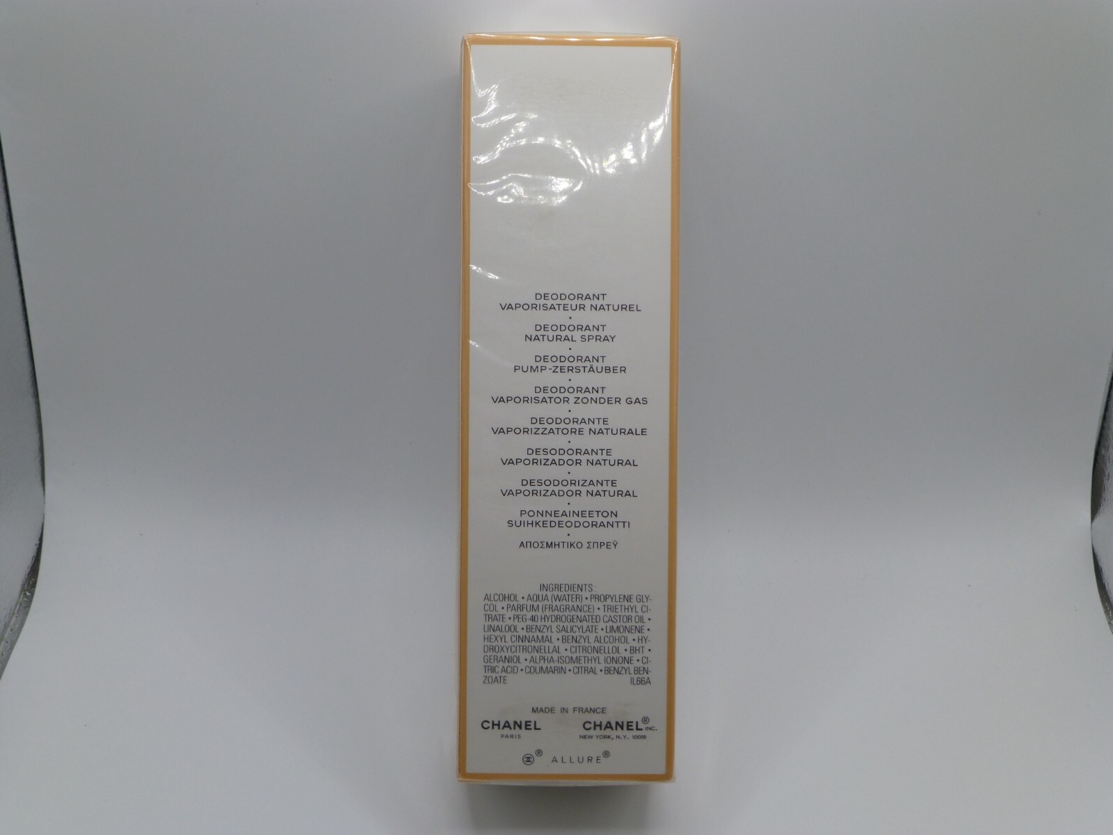 CHANEL Allure Deodorant Mist Spray 100ml Hardly for sale online eBay