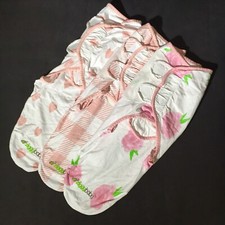 Ziggy Baby Swaddle Blanket Wrap Pink Floral Peony Heart Buffalo Plaid 3Pc 7-14lb