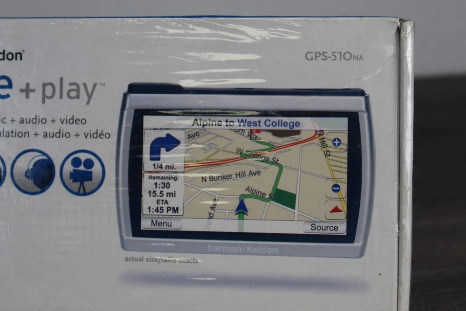 GPS New Sealed Old Stock Harmon Kardon 510na sealed vintage - Image 2 of 4