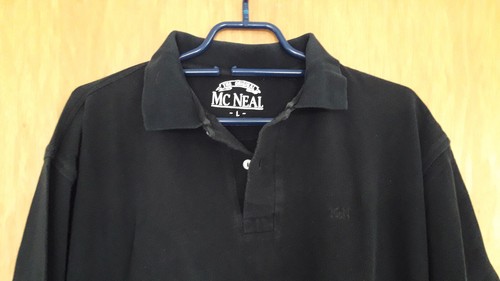 Herren-Polohemd "MC NEAL" Gr. L schwarz Kurzarm gebraucht gut erh. N249 - Bild 2 von 4
