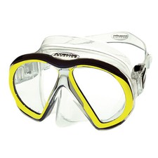 Atomic Aquatics SubFrame Mask - Clear/Yellow - Dive Masks - 04-0122-00