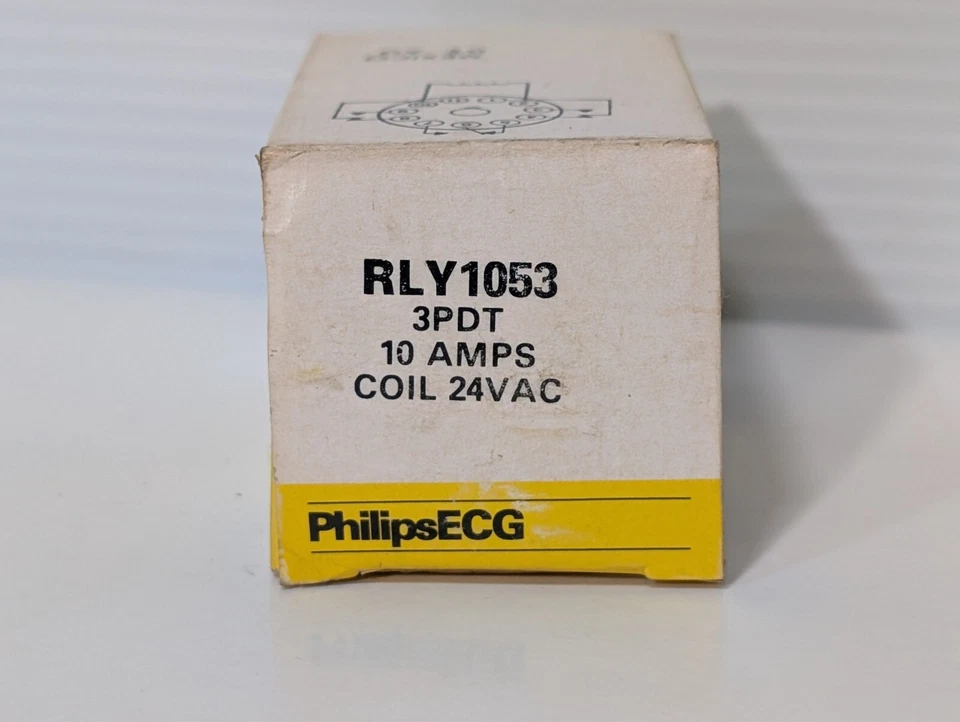 Philips ECG RLY1053 Octal Base Relay, 3PDT 24V AC Coil 10A 11 Pin - Image 2 of 4