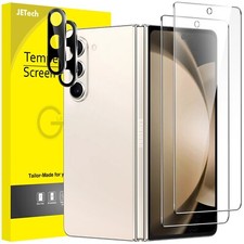 Front Screen Protector for Samsung Galaxy Z Fold 5 with Camera Lens Protecto
