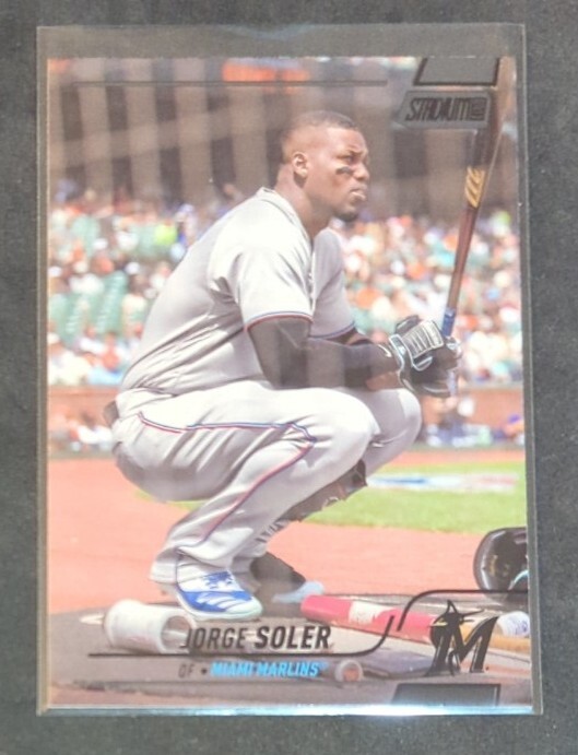 2022 Topps Stadium Club Jorge Soler Black Foil Parallel #111