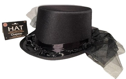 Vintage UNION MADE black satin tapestry cloche hat Vtg union made Black Velvet Cloche Hat Satin Band steampunk  main image 3