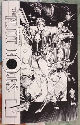 The Plot Holes Artist's Edition Sean Murphy oversized paperback