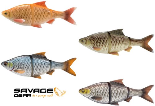 Esche Swimbait Savage Gear 3D Line Thru Roach LT Limited Edition - Tutti I Colori E Misure