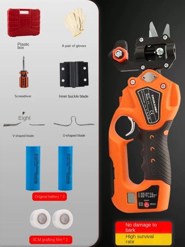 Handheld Grafting Machine 2 in 1 Plant Stem Trimmer Branches Tool ...