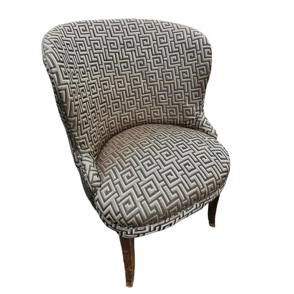 Sillas de biblioteca vintage con respaldo de ala Foto 4 de 4