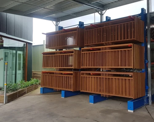 Balustrade & Handrail - Dowel Cricket Stump - 1000h x 2500w - Kwila Hardwood - Picture 3 of 6