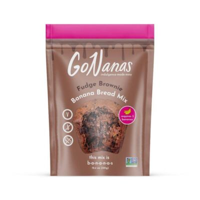 Gonanas Fudge Brownie Banana Bread Mix 12Oz Pack Of 1