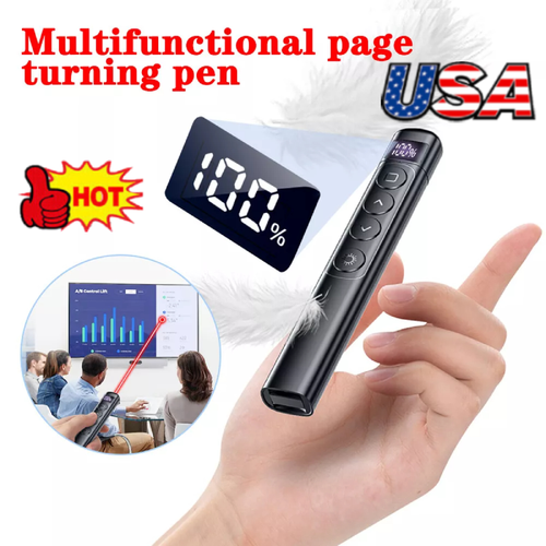 Wireless USB Presenter Powerpoint Clicker Presentation Remote Control Pen