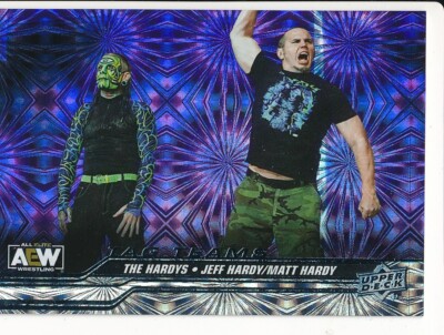 #75 HARDYS 2024 Upper Deck AEW Wrestling TAG TEAMS PYRO JEFF MATT HARDY
