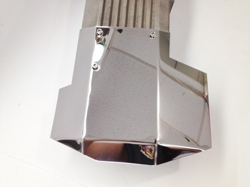 1985-1991 C4 Corvette 7pc INTAKE MANIFOLD COVER Polished Stainless engine chrome - Picture 11 of 12