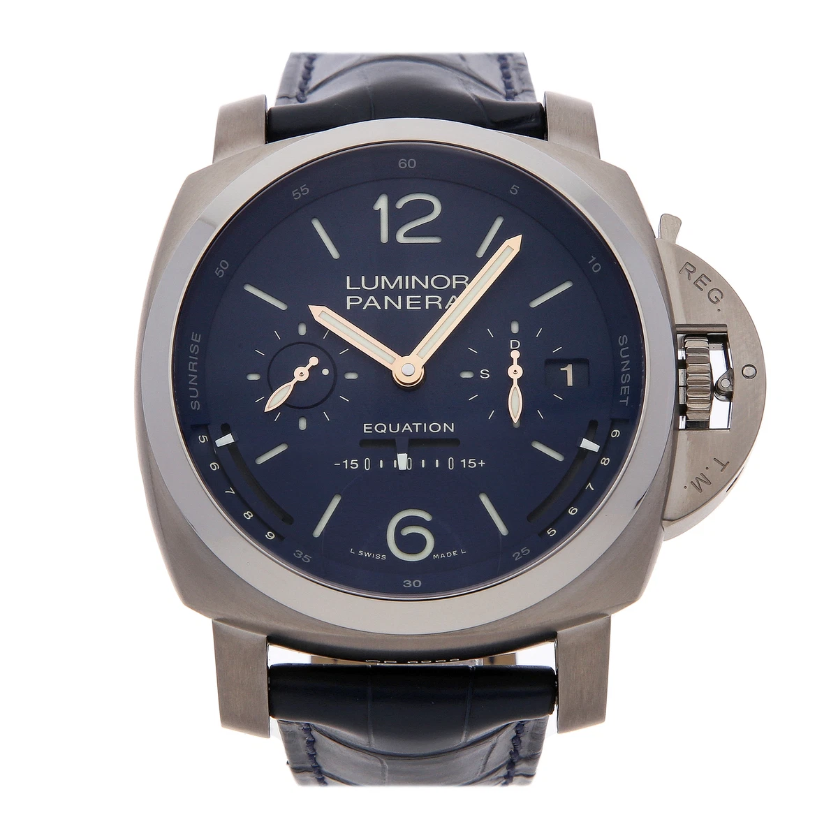 Panerai luminor deals titanium price