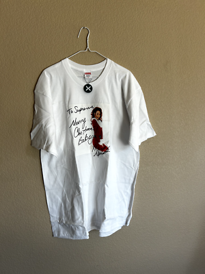 NEW Supreme Mariah Carey Tee T-Shirt Size XL White FW20 Merry 