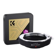 K&F Concept L/M-FX Lens Adapter Ring for Leica LM Lens to Fujifilm FX Cameras