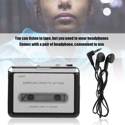Band zu PC USB Kassette & MP3 CD Konverter Aufnahme Digital Audio Musik Player - Bild 5 von 12