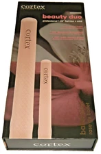 CORTEX Beauty Duo Professional Flat Iron Pink DUET SET Solid Ceramic Plates +BOX