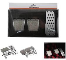 Honda Mugen Sportpedale Aluminium Abdeckungen passend für alle manuellen Honda Civic Integra usw.