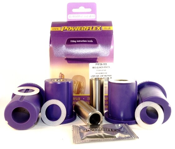 4 X Powerflex PFF36-103 Pu Lager Obere Querlenker Vorn FüR Mazda MX-5 Na + Nb-image