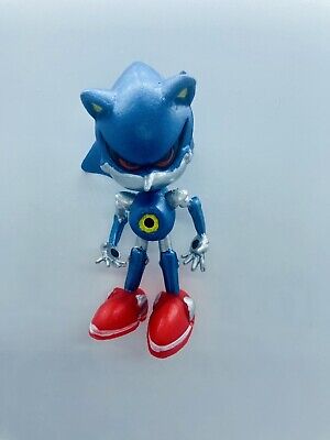 Jazwares Sonic the Hedgehog Metal Sonic 3 Inch Figure Rare Vintage SEGA Toy