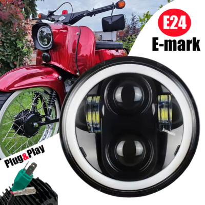 E24 Geprüft LED Scheinwerfer Für Simson S51 S50 Schwalbe STAR KR51/2 Sperber