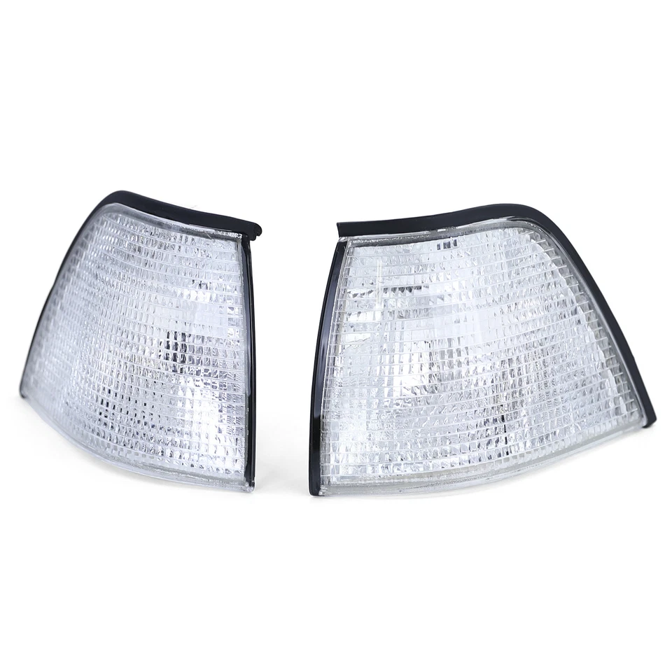 Indicatore di direzione bianco chiaro per BMW Serie 3 E36 Berlina Touring Compact 90-99 - Immagine 2 di 4