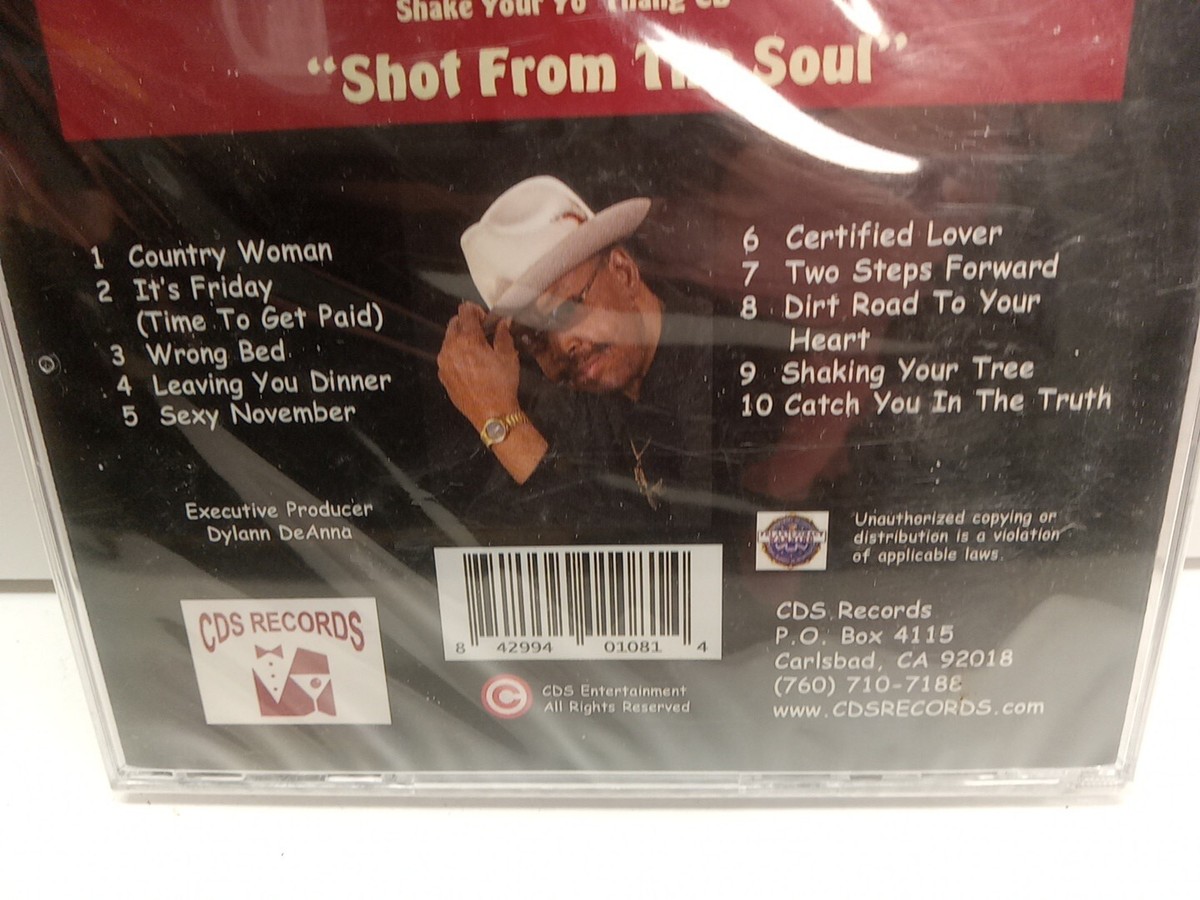 LEE SHOT WILLIAMS - Shot From The Soul (CD, CDS records
