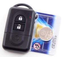 Autoschlüssel Leergehäuse 2Tasten für Nissan Pathfinder NV200 Evalia Qashqai+BAT