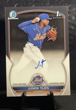 2023 Bowman Chrome Junior Tilien 1st Bowman Auto #CPA-JT New York Mets