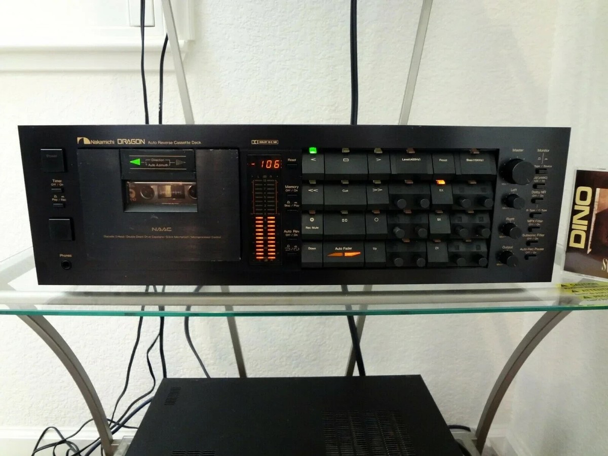 NAKAMICHI DRAGON Audiophile Cassette deck, Willy Hermann