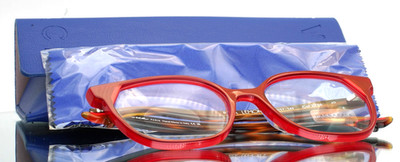 FACE A FACE Bocca Lemon 3 2216 Red Transparent Womens Eyeglasses 54-17-145 B:45