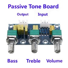 Passive Tone Module XH M802 Volume Bass Treble Control Preamplifier Board