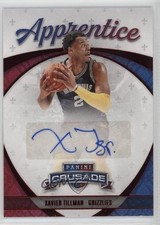 2021-22 Panini Chronicles Apprentice Signatures Red Xavier Tillman Auto 1dm4