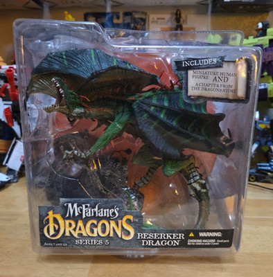 McFarlanes Dragons Fall of the Dragon Kingdom ser. 5 Beserker Dragon New/MOC
