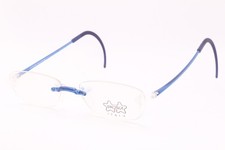 NEW LUXOTTICA ITAIV LU3555 717 BLUE NAVY AUTHENTIC DESIGNER EYEGLASSES 50-16