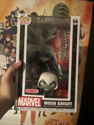 Funko Pop  Comic Book Cover with Case: Marvel  Moon Knight Target Exclusive  #54